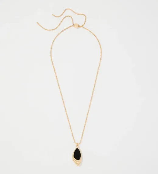 Shell Pendant Adjustable Necklace